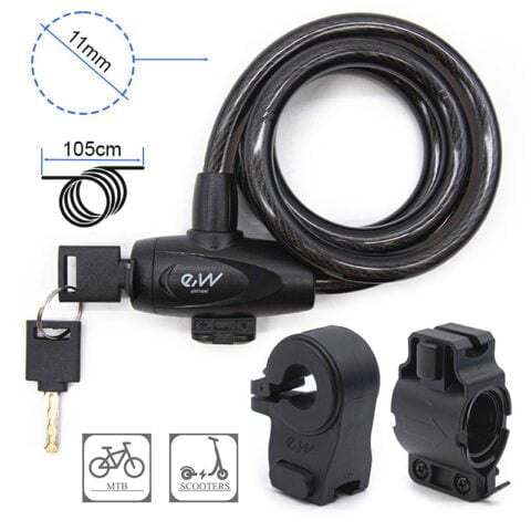 Candado de llave para patinete electrico