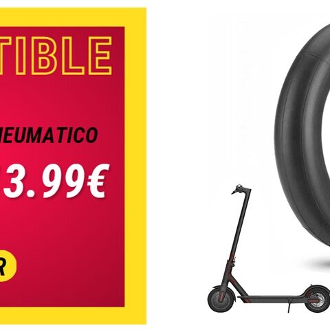 oferta irresistible 2 cámaras de neumático patinete xiaomi