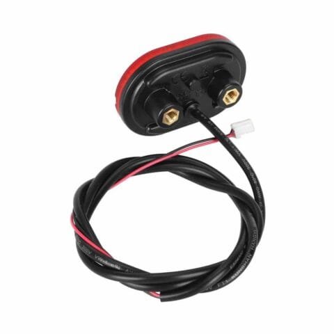 Luz de freno trasera roja para Xiaomi Electric Scooter Elite con cable de conexión.
